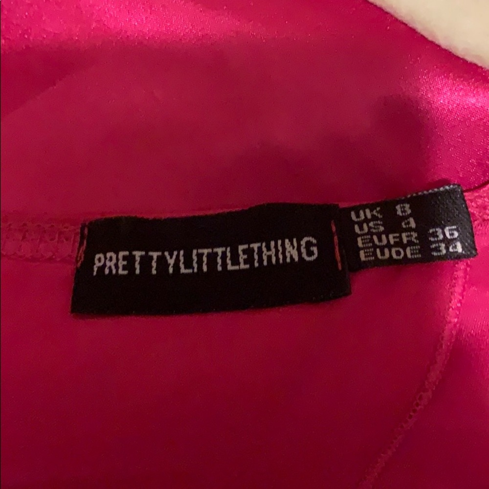 Pretty Little Thing Hot Pink Skirt Set - Picture 7 of 7
